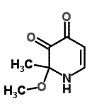 CAS 登录号：259095-54-0， 2-甲氧基-2-甲基-1,2-二氢-3,4-吡啶二酮