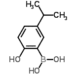 CAS#: 259209-33-1, (2-Hydroxy-5-Isopropylphenyl)Boronic Acid