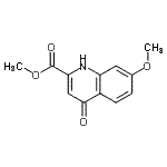 CAS#: 259214-73-8, Methyl 4-Hydroxy-7-Methoxy-2-Quinolinecarboxylate