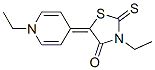 CAS#: 25962-08-7, 3-Ethyl-5-(1-Ethyl-(1H)-Pyridin-4-Ylidene)-2-Thioxothiazolidin-4-One