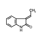 CAS#: 2597-29-7, (3E)-3-Ethylidene-1,3-Dihydro-2H-Indol-2-One