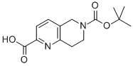 CAS 登录号：259809-49-9， 7,8-二氢-1,6-萘啶-2,6(5H)-二羧酸 6-叔丁酯