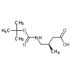 CAS#: 259857-57-3, (3R)-3-Methyl-4-({[(2-Methyl-2-Propanyl)Oxy]Carbonyl}Amino)Butanoic Acid