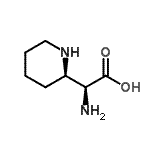 CAS 登录号：260057-64-5， (2S)-氨基[(2R)-2-哌啶基]乙酸
