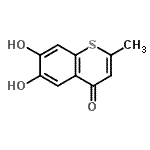 CAS#: 26091-23-6, 6,7-Dihydroxy-2-Methyl-4H-Thiochromen-4-One