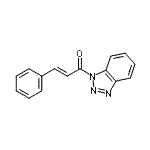 CAS 登录号：26112-94-7， (2E)-1-(1H-苯并三唑-1-基)-3-苯基-2-丙烯-1-酮