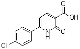 CAS 登录号：26118-57-0， 6-(4-氯苯基)-2-氧代-1,2-二氢-3-吡啶羧酸
