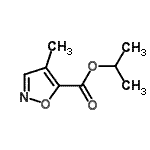 CAS#: 261350-52-1, Isopropyl 4-Methyl-1,2-Oxazole-5-Carboxylate