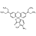 CAS#: 261351-43-3, 4,5-Diamino-3',6'-Bis(Diethylamino)-3H-Spiro[2-Benzofuran-1,9'-Xanthen]-3-One
