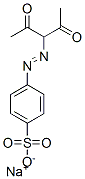 CAS 登录号：26138-98-7， 4-[(1-乙酰基-2-氧代丙基)偶氮]苯磺酸钠盐