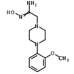 CAS 登录号：261623-50-1， N'-羟基-2-[4-(2-甲氧基苯基)-1-哌嗪基]乙脒