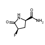 CAS 登录号：261623-77-2， (4R)-4-氟-5-氧代-D-脯氨酰胺