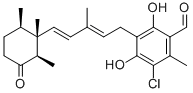 CAS 登录号：26166-39-2， 壳二孢氯素