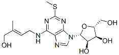 CAS 登录号:26190-61-4, N(6)-(4-羟基异戊烯基)-2-甲硫基腺苷