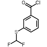 CAS#: 261944-16-5, 3-[(Difluoromethyl)Sulfanyl]Benzoyl Chloride