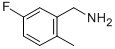 CAS 登录号：261951-69-3， 5-氟-2-甲基苄基胺