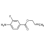CAS 登录号：262433-55-6， 烯丙基4-氨基-3-氟苯甲酸酯
