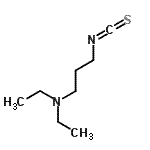 CAS 登录号：2626-52-0， N,N-二乙基-3-异硫氰酸基-1-丙胺