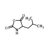CAS 登录号：26334-33-8， 4-异丁基-1,3-恶唑烷-2,5-二酮