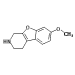 CAS#: 263544-13-4, 7-Methoxy-1,2,3,4-Tetrahydro[1]Benzofuro[2,3-c]Pyridine