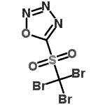 CAS 登录号：263557-13-7， 5-(三溴甲基磺酰基)氧杂三唑