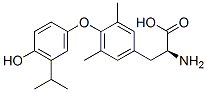 CAS 登录号:26384-44-1, 3,5-二甲基-3'-异丙基-L-甲状腺素