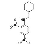 CAS 登录号：26389-55-9， N-(环己基甲基)-2,4-二硝基苯胺