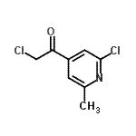 CAS#: 26413-60-5, 2-Chloro-1-(2-Chloro-6-Methyl-4-Pyridinyl)Ethanone