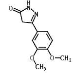 CAS 登录号：264208-47-1， 5-(3,4-二甲氧基苯基)-2,4-二氢-3H-吡唑-3-酮