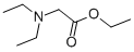 CAS 登录号：2644-21-5， 2-二乙基氨基乙酸乙酯