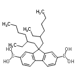 CAS 登录号：264615-47-6， [9,9-二(2-乙基己基)-9H-芴-2,7-二基]二硼酸