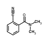 CAS 登录号：26487-08-1， 2-氰基-N,N-二甲基苯甲酰胺