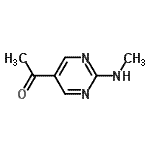 CAS#: 265107-49-1, 1-[2-(Methylamino)-5-Pyrimidinyl]Ethanone