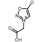 CAS#: 26537-53-1, 3-(Carboxymethyl)-1,2,3-Oxadiazol-3-Ium-5-Olate
