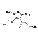 CAS#: 265664-21-9, Ethyl 3-Amino-5-Ethoxy-1-Methyl-1H-Pyrazole-4-Carboxylate