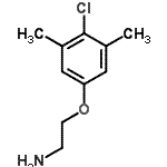 CAS 登录号：26583-64-2， 2-(4-氯-3,5-二甲基苯氧基)乙胺