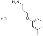 CAS 登录号：26646-51-5， 3-(3-甲基苯氧基)丙-1-胺盐酸盐