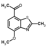 CAS#: 26749-57-5, 1-(4-Methoxy-2-Methyl-1,3-Benzothiazol-7-Yl)Ethanone