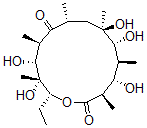 CAS 登录号：26754-37-0， 红霉内酯 A