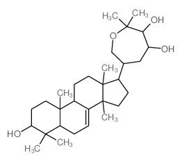 CAS#: 26790-94-3, (13alpha,14beta,17alpha,20S,23R,24S)-21,25-Epoxy-5alpha-Lanost-7-Ene-3alpha,23,24-Triol