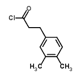 CAS 登录号：26801-37-6， 3-(3,4-二甲基苯基)丙酰氯