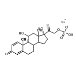CAS#: 2681-16-5, Sodium 11,17-Dihydroxy-3,20-Dioxopregna-1,4-Dien-21-Yl Hydrogen Phosphate