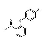 CAS#: 26820-31-5, 2-[(4-Chlorophenyl)Sulfanyl]-3-Nitropyridine