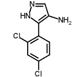 CAS#: 268547-51-9, 5-(2,4-Dichlorophenyl)-1H-Pyrazol-4-Amine