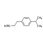 CAS#: 268729-87-9, 3-(4-Isopropylphenyl)Propanenitrile