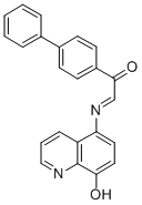 CAS#: 26873-18-7, 5-((4-Phenylbenzoyl)Methenamino)-8-Quinolinol