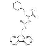 CAS#: 269078-72-0, (2R)-4-Cyclohexyl-2-{[(9H-Fluoren-9-Ylmethoxy)Carbonyl]Amino}Butanoic Acid