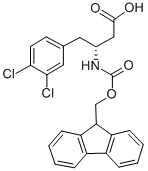 CAS 登录号：269396-57-8， 芴甲氧羰基-(R)-3-氨基-4-(3,4-二氯-苯基)-丁酸