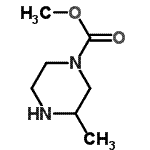 CAS 登录号：26942-39-2， 甲基3-甲基-1-哌嗪羧酸酯