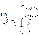CAS 登录号：2700-04-1， 3-[1-[(2-甲氧基苯基)甲基]-2-氧代环戊基]丙酸